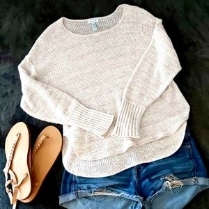 Oatmeal Knit Sweater